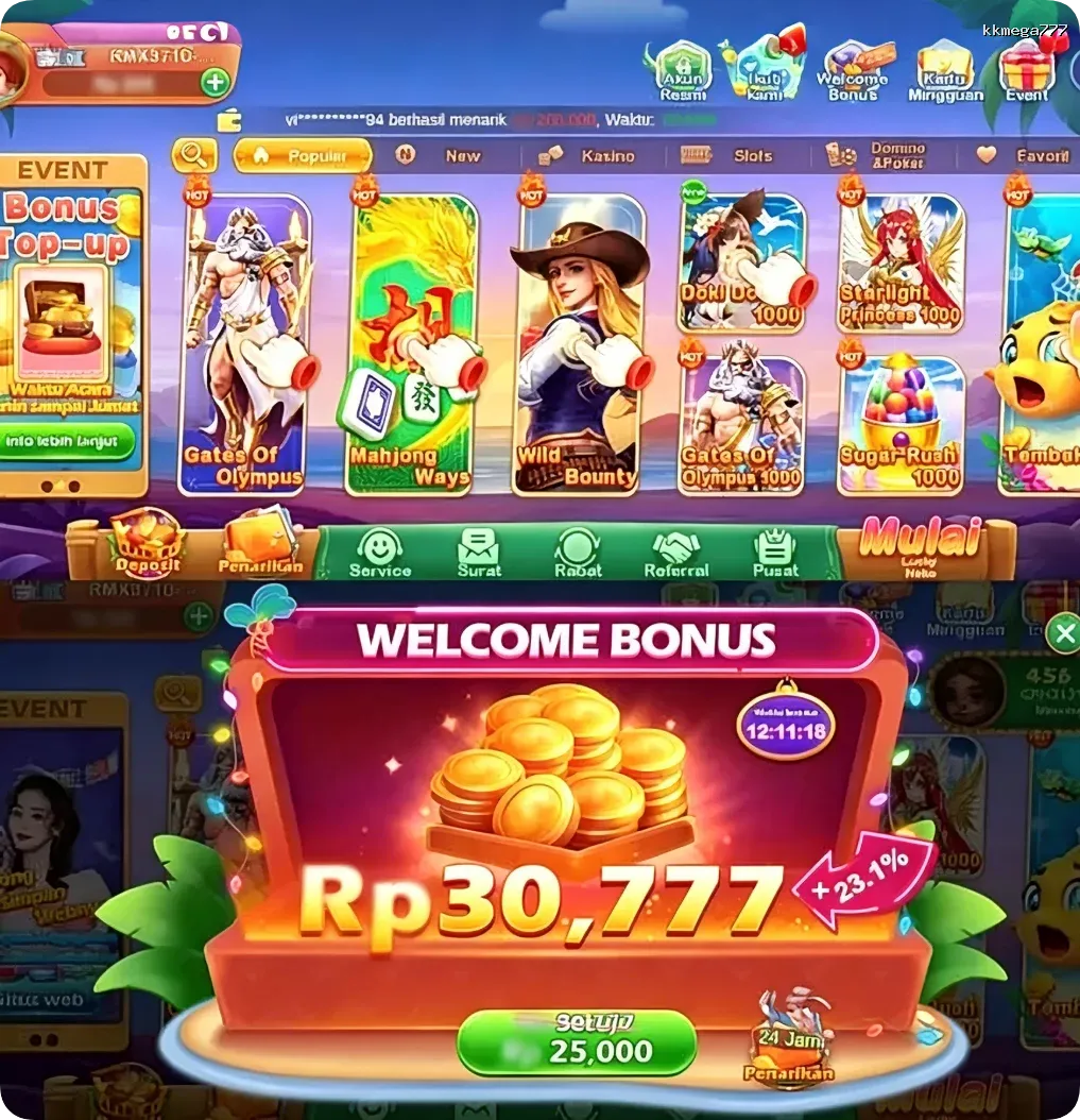 kkmega777 Resmi - Unduh APK