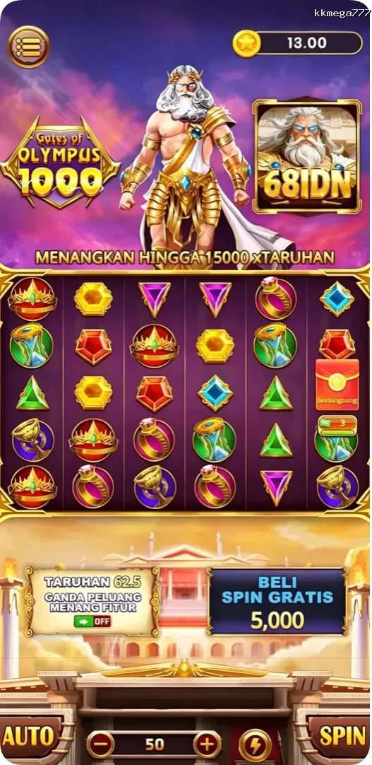 kkmega777 Tangkapan Layar - APK Resmi
